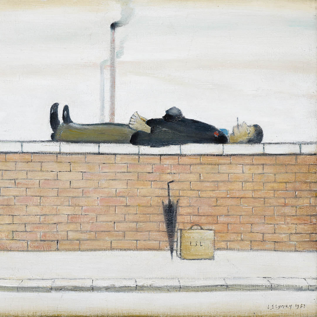 Man Lying on a Wall (1957)