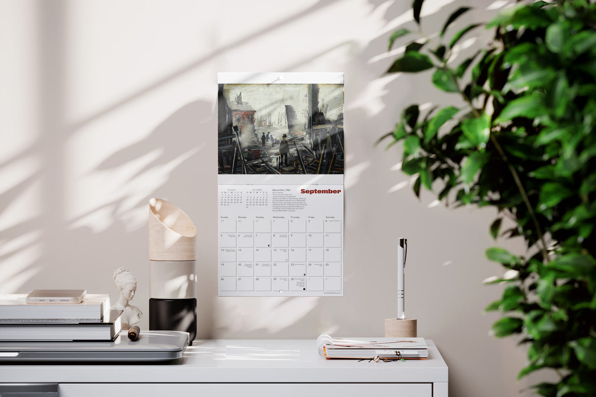 LS Lowry 2027 Mini Wall Calendar