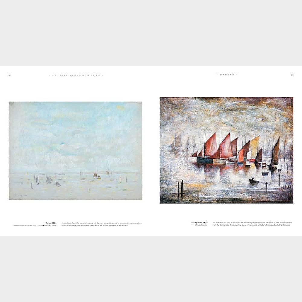 LS Lowry Book: Masterpieces of Art