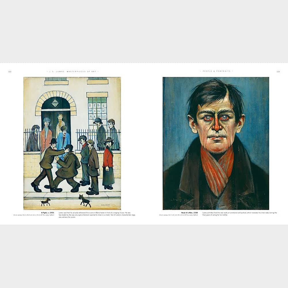 LS Lowry Book: Masterpieces of Art