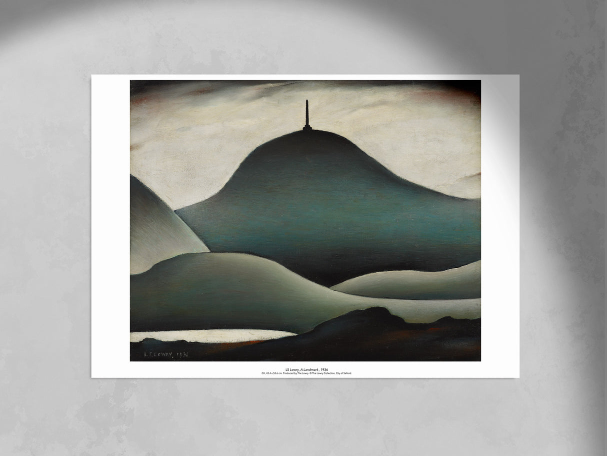 LS Lowry Print: A Landmark (1936)