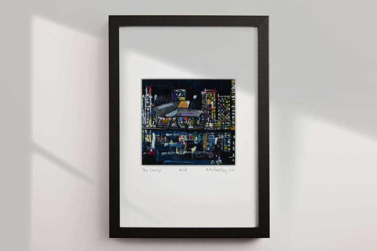 Anthony McCarthy Framed Print: The Lowry, Salford Quays (Artist Proof)