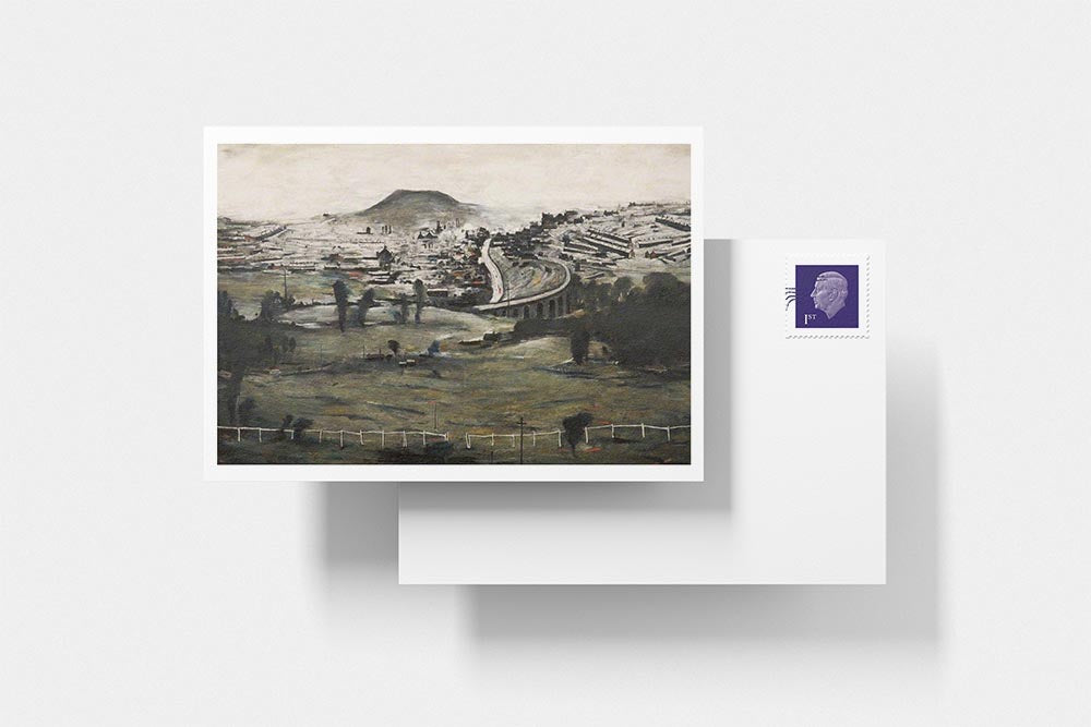 LS Lowry Postcard: Bargoed