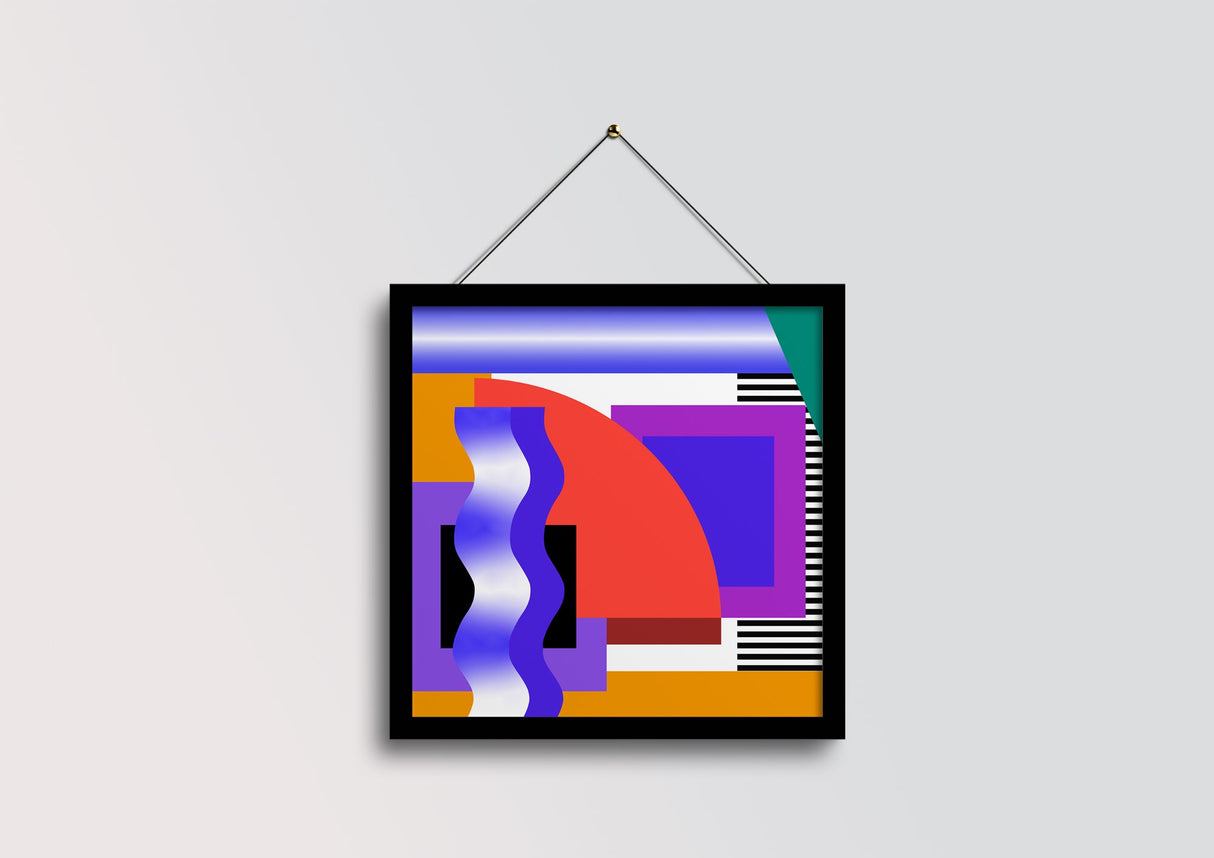 Camille Walala Square Print
