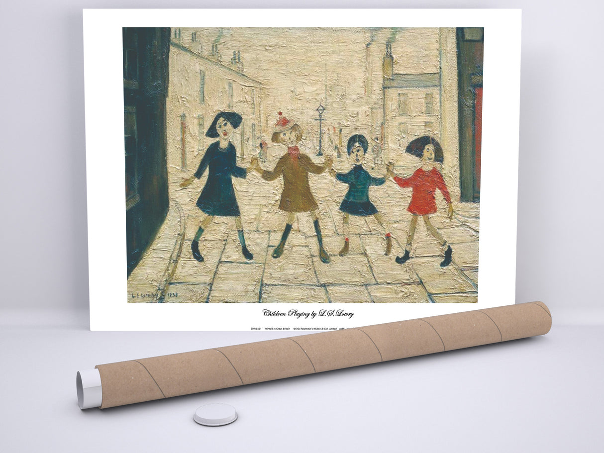Fine Art Print: Children Playing (1958)