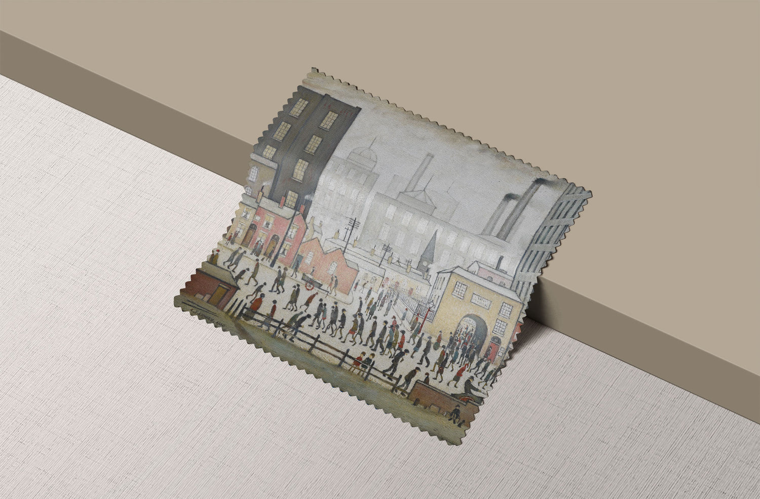 LS Lowry Glasses Case: Coming from the Mill (1930)