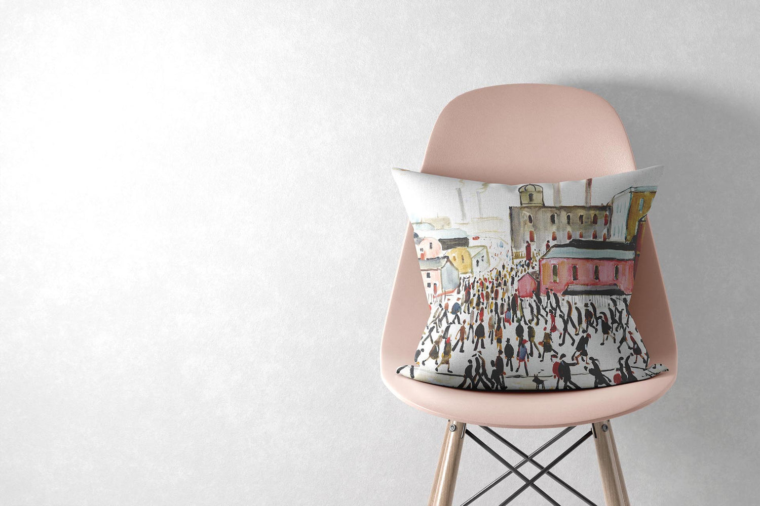LS Lowry Cushion: Going To Work (1959)