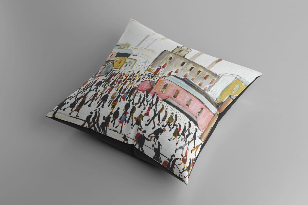 LS Lowry Cushion: Going To Work (1959)