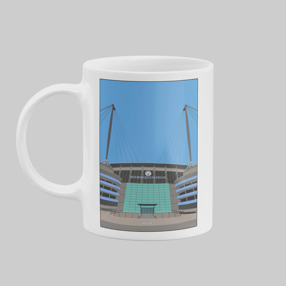 Dan Designs Mug: Etihad Stadium
