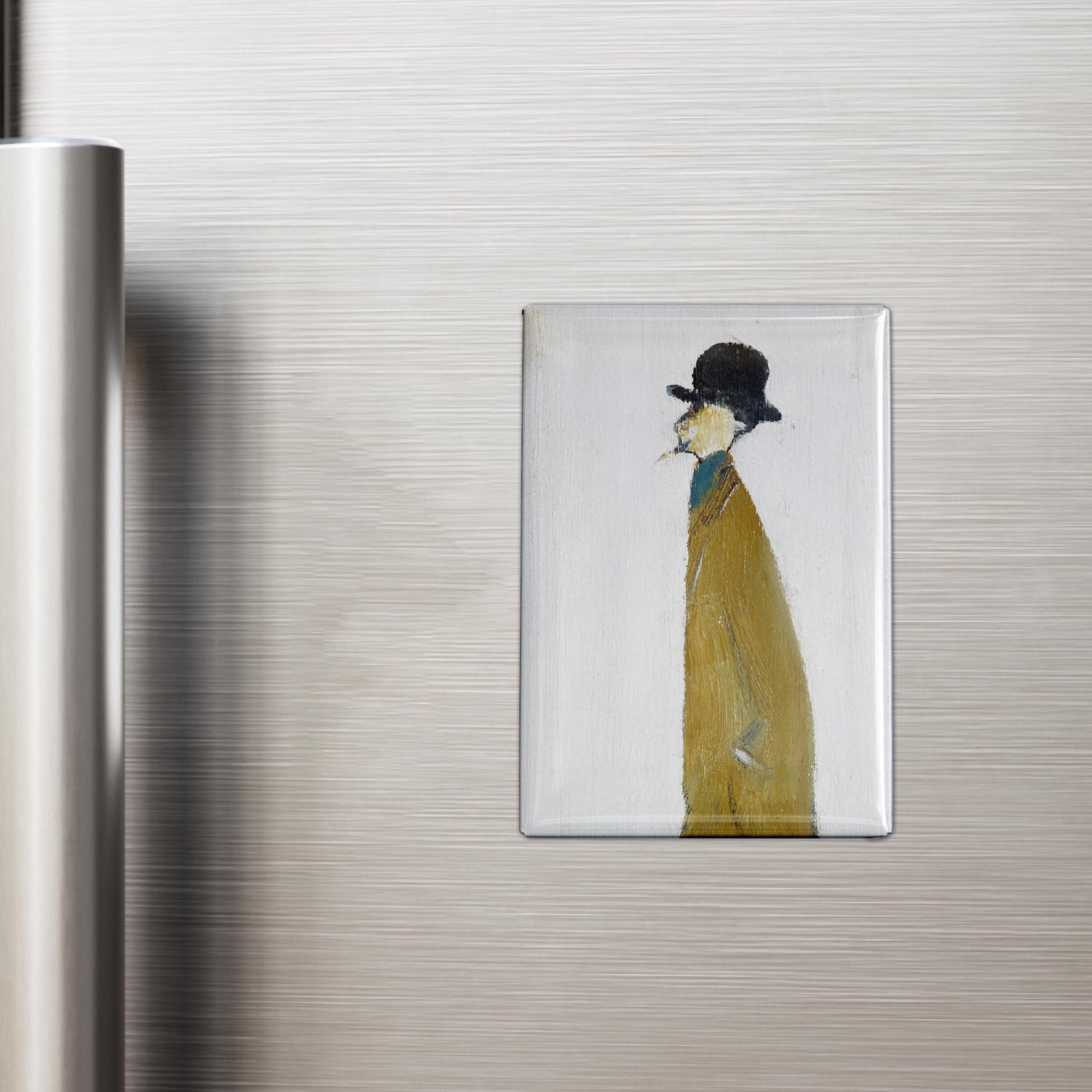 LS Lowry Magnet: Gentleman Looking at Something (1960)