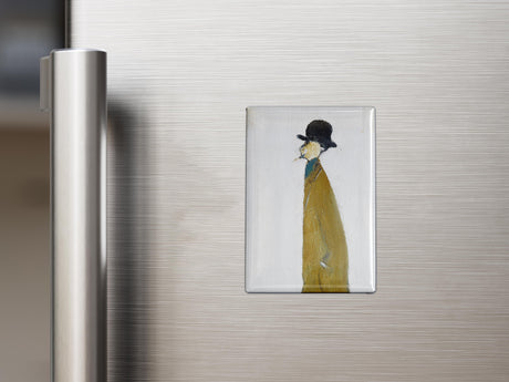 LS Lowry Magnet: Gentleman Looking at Something (1960)