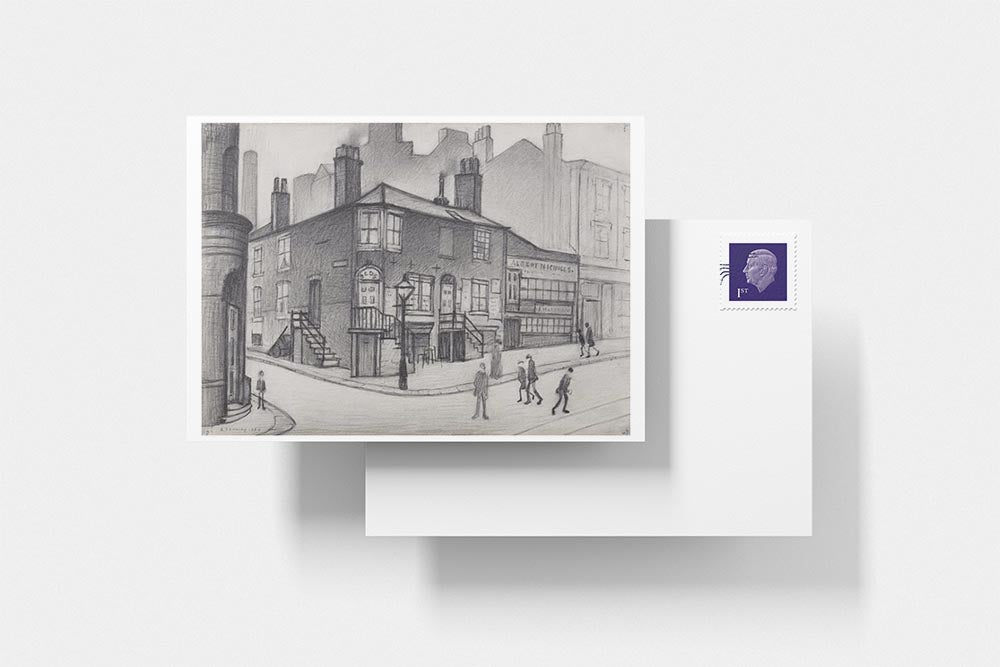 LS Lowry Postcard: Great Ancoats Street