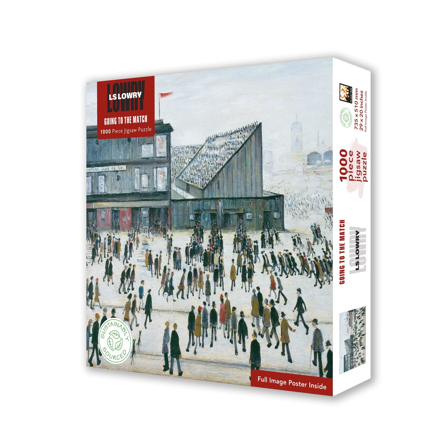 LS Lowry Jigsaw: Going to the Match (1953)