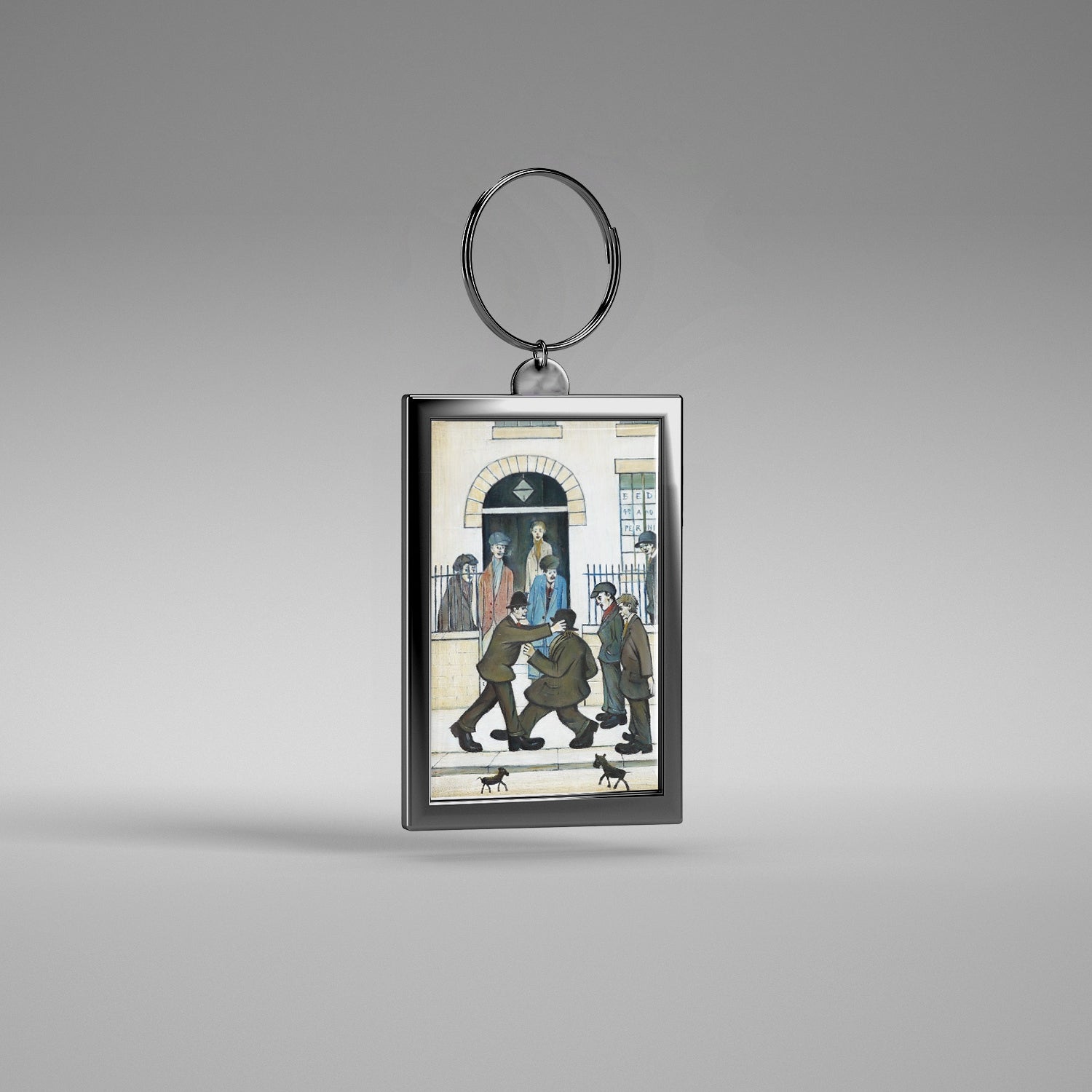 LS Lowry Keyring: A Fight (1935)