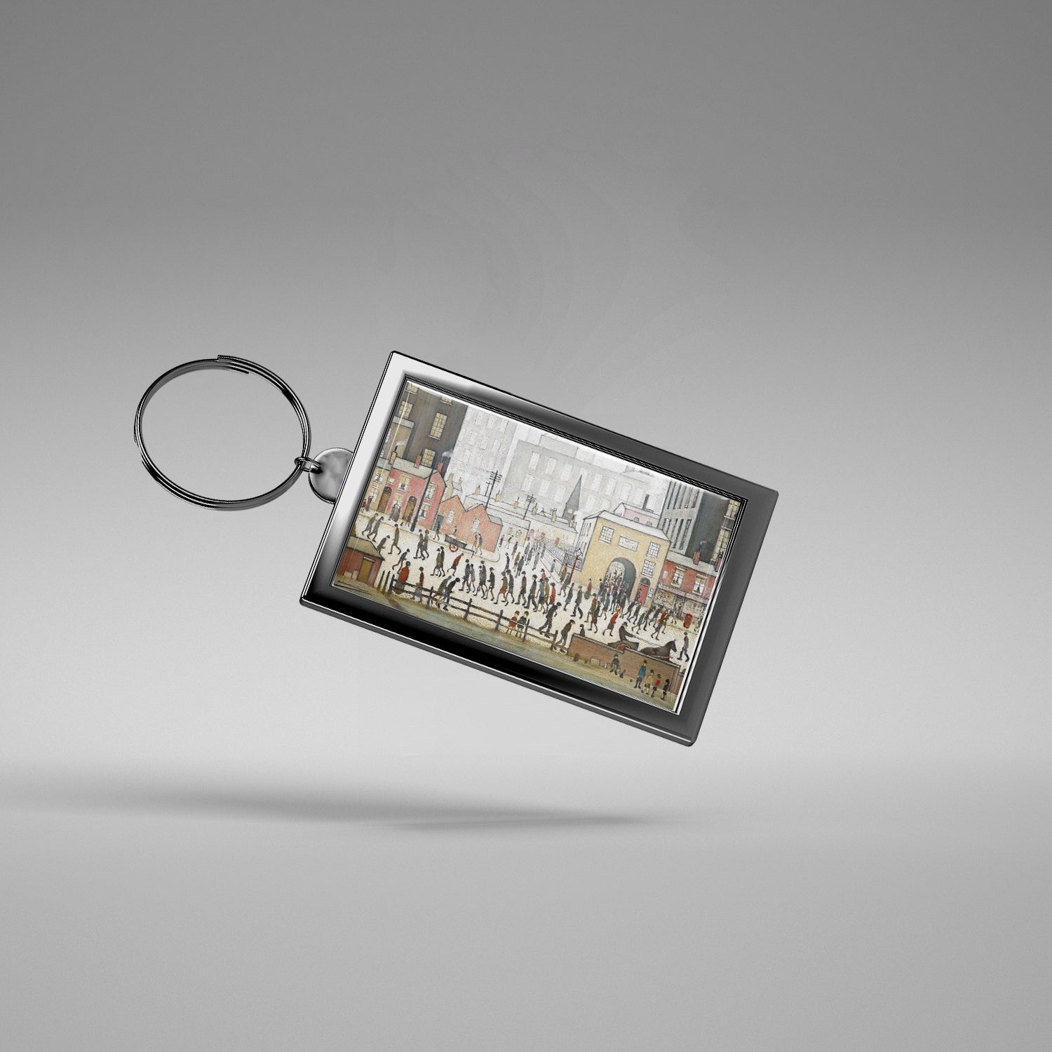LS Lowry Keyring: Coming From The Mill (1930)