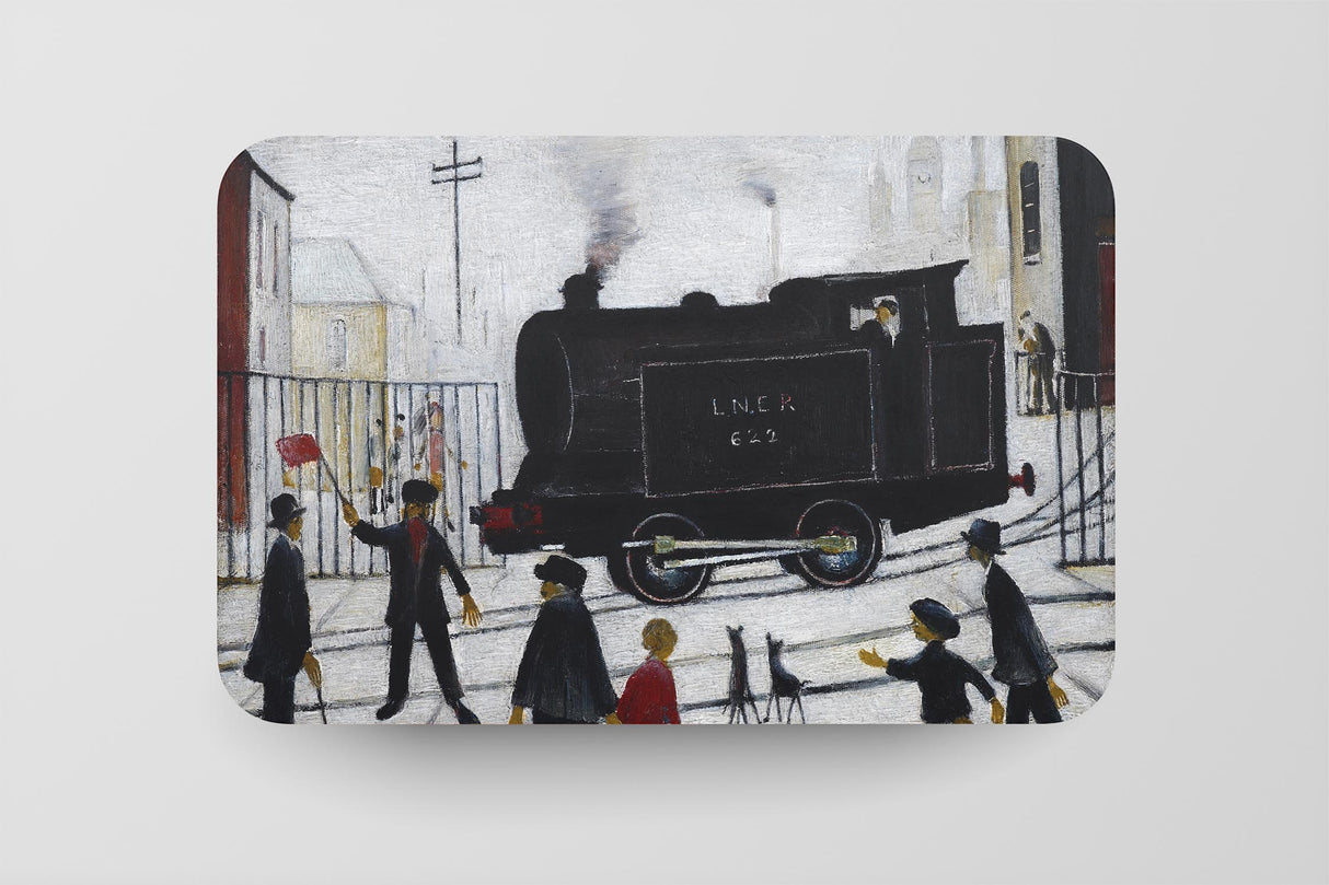 LS Lowry Placemat: Level Crossing (1946)