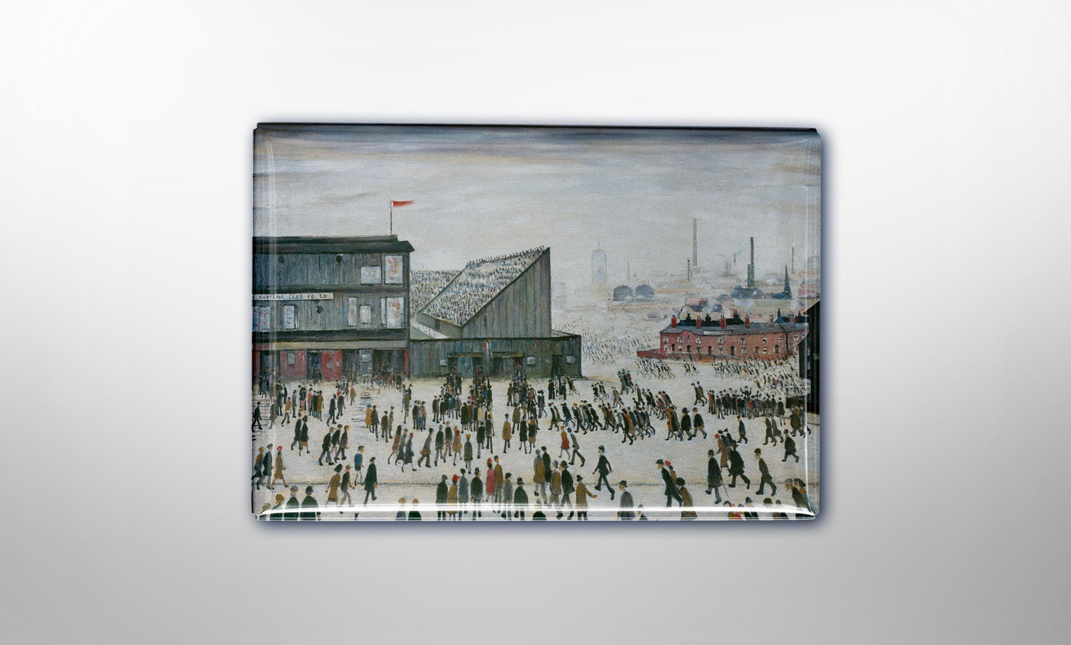 LS Lowry Magnet: Going to the Match (1953)