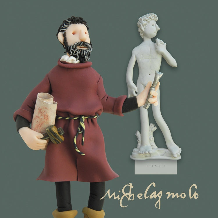 Holy Mackerel Card: Michelangelo