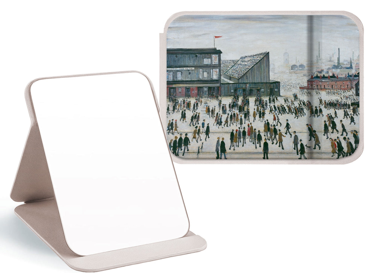 LS Lowry Mirror: Going to the Match (1953)