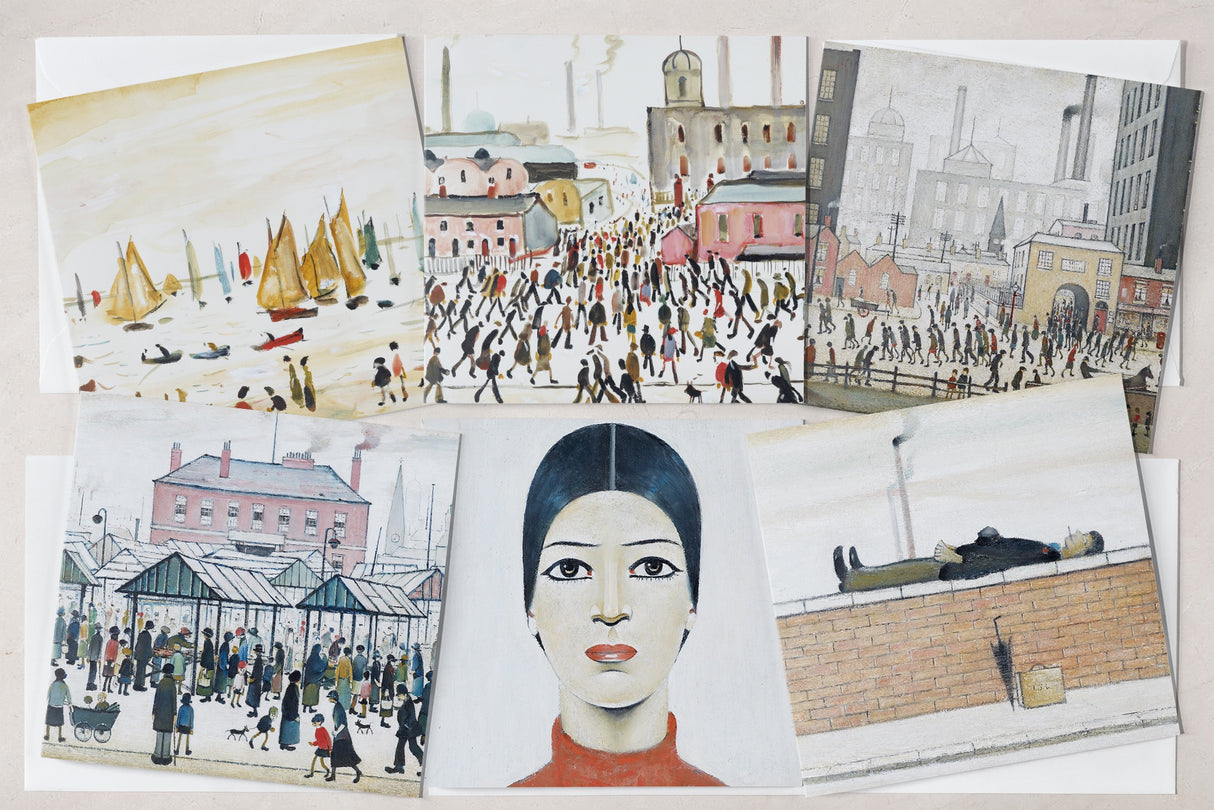 LS Lowry Notecard Pack: Favourites