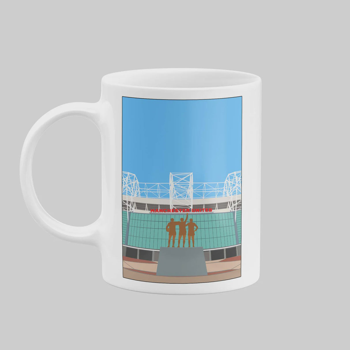 Dan Designs Mug: Old Trafford