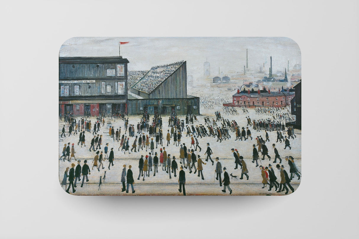 LS Lowry Placemat: Going to the Match (1953)