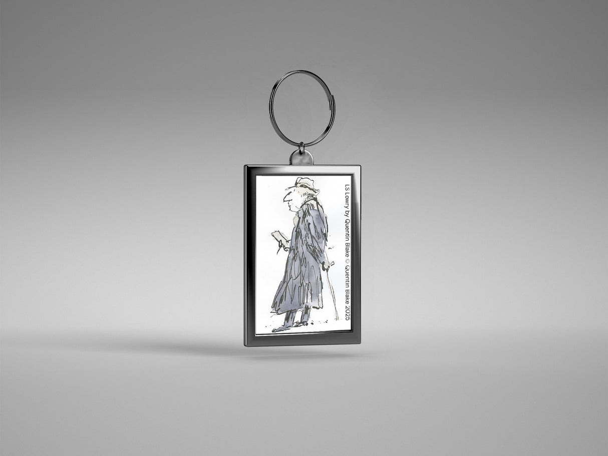 Quentin Blake X LS Lowry: Keyring