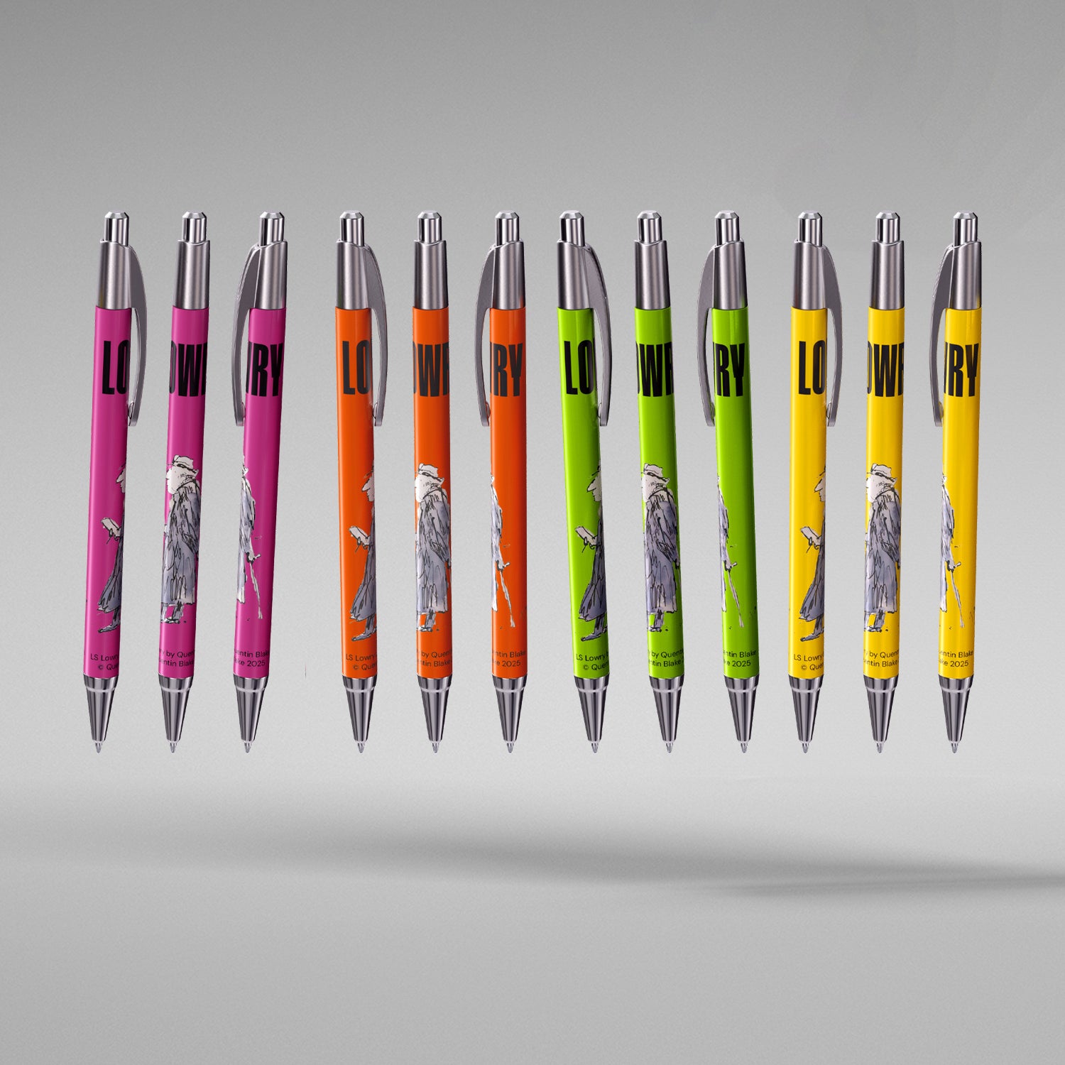 Quentin Blake X LS Lowry: Pens