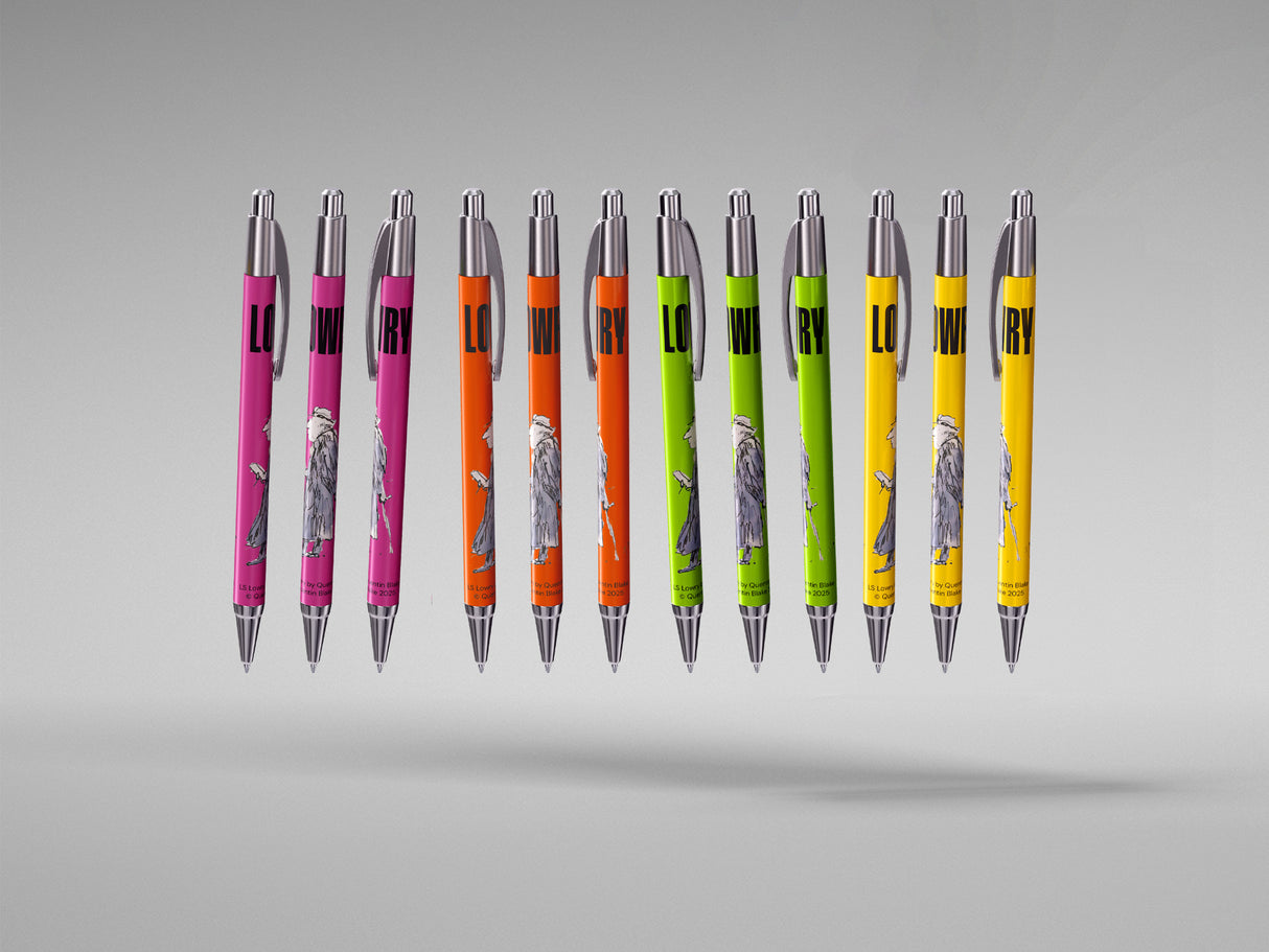 Quentin Blake X LS Lowry: Pens