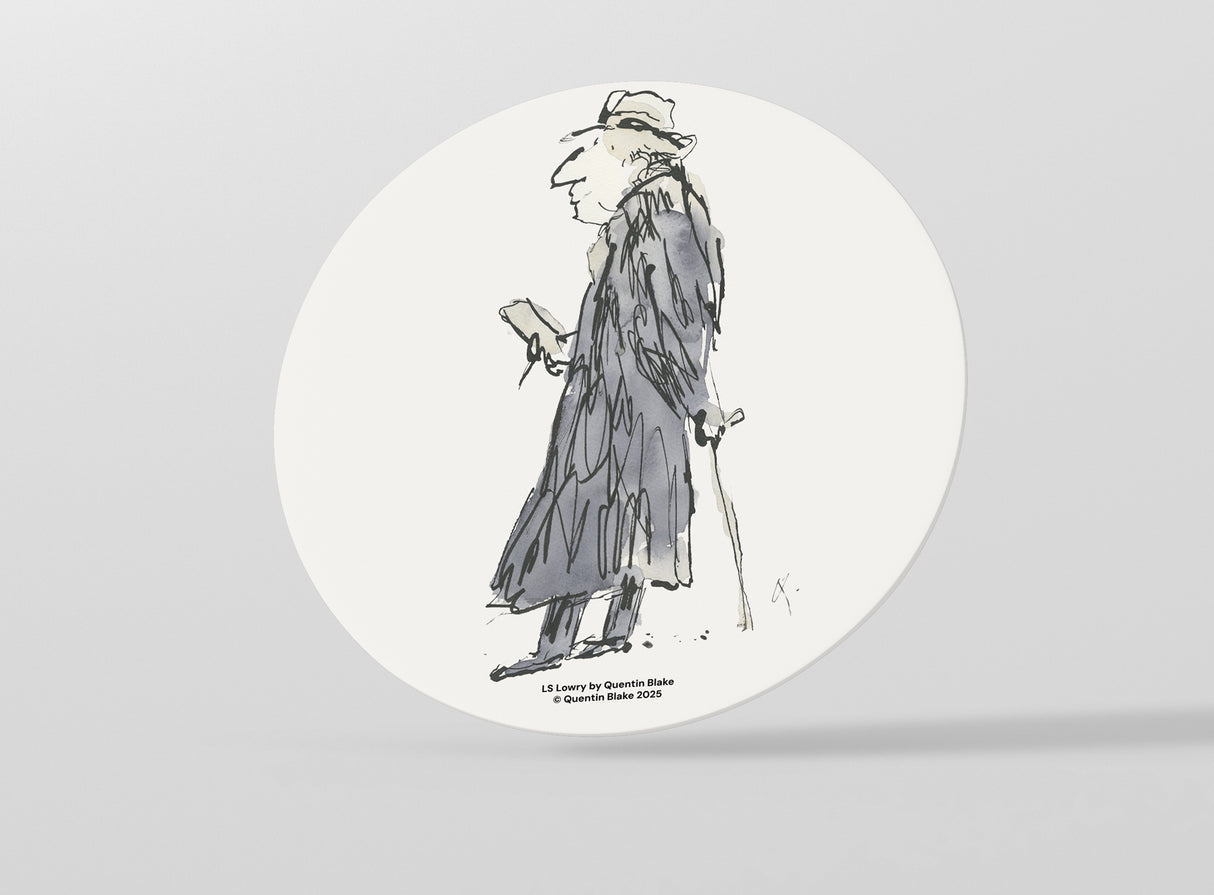 Quentin Blake X LS Lowry: Round Placemat