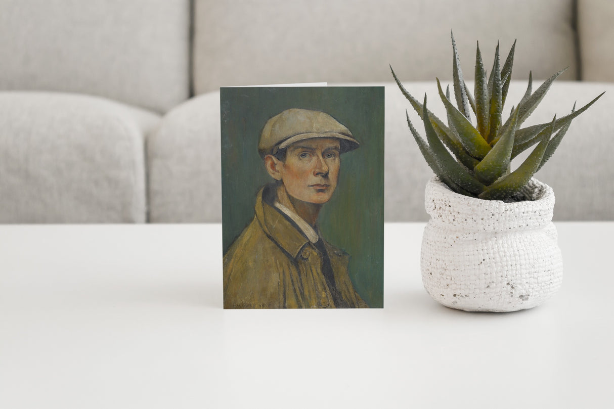 LS Lowry Greeting Card: Self Portrait (1925)