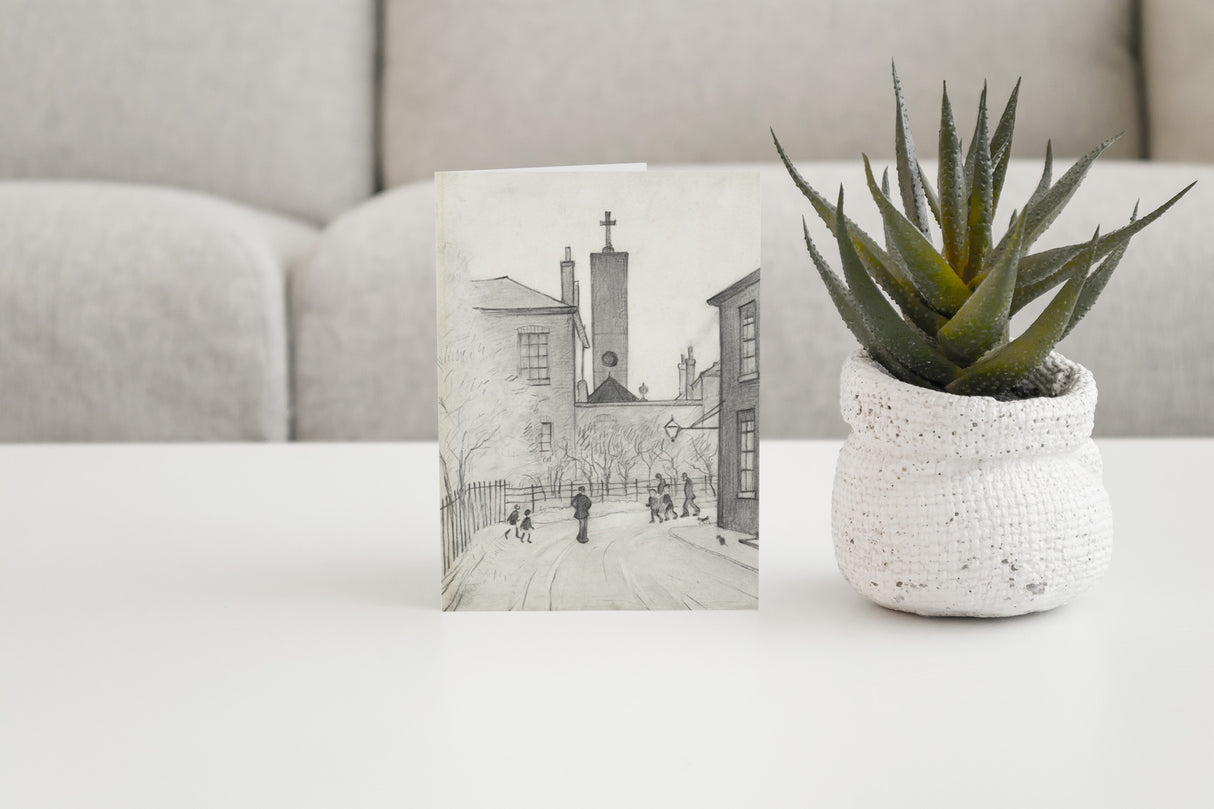 LS Lowry Greeting Card: The Tower (1926)