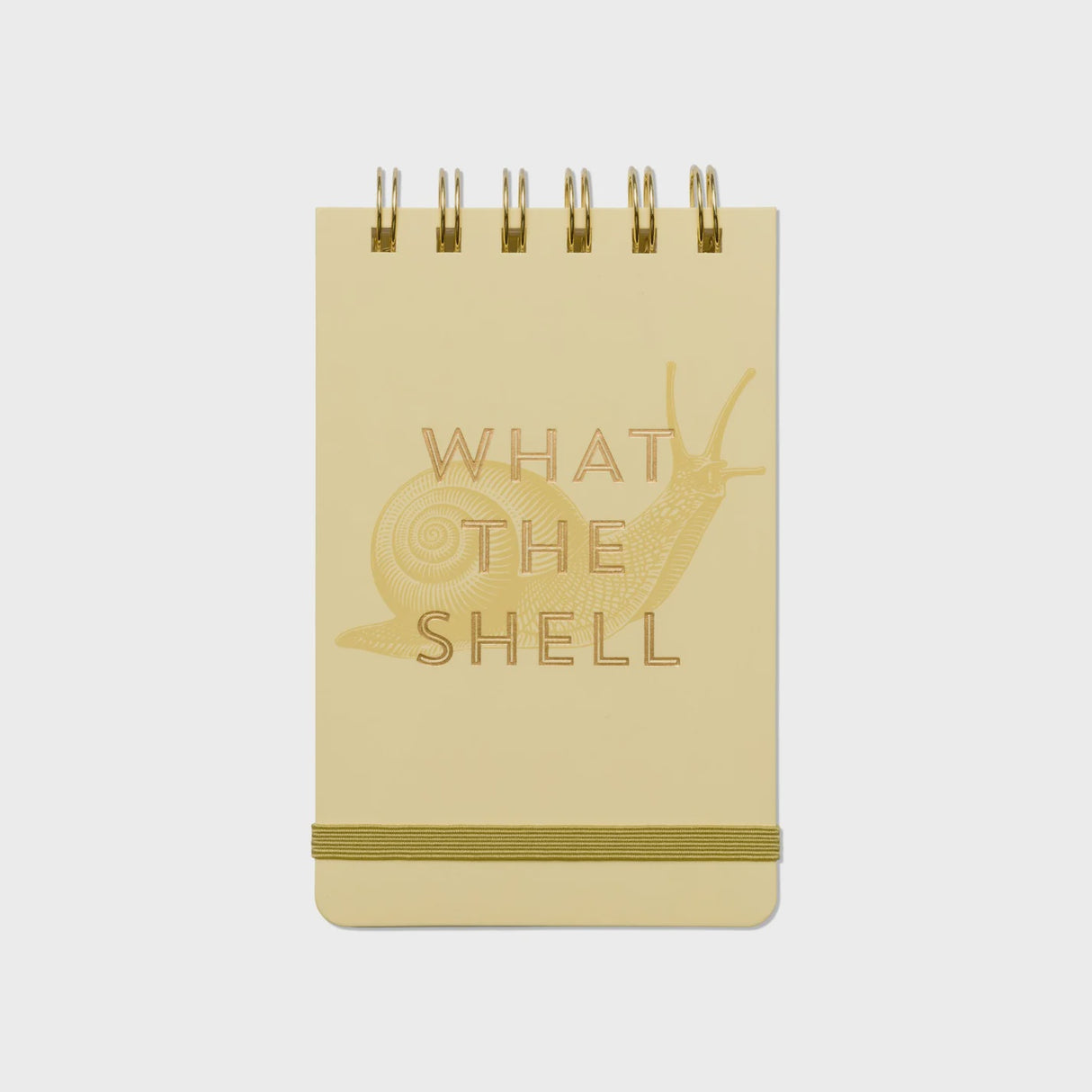 Vintage Sass Twin Wire Notepad: What the Shell