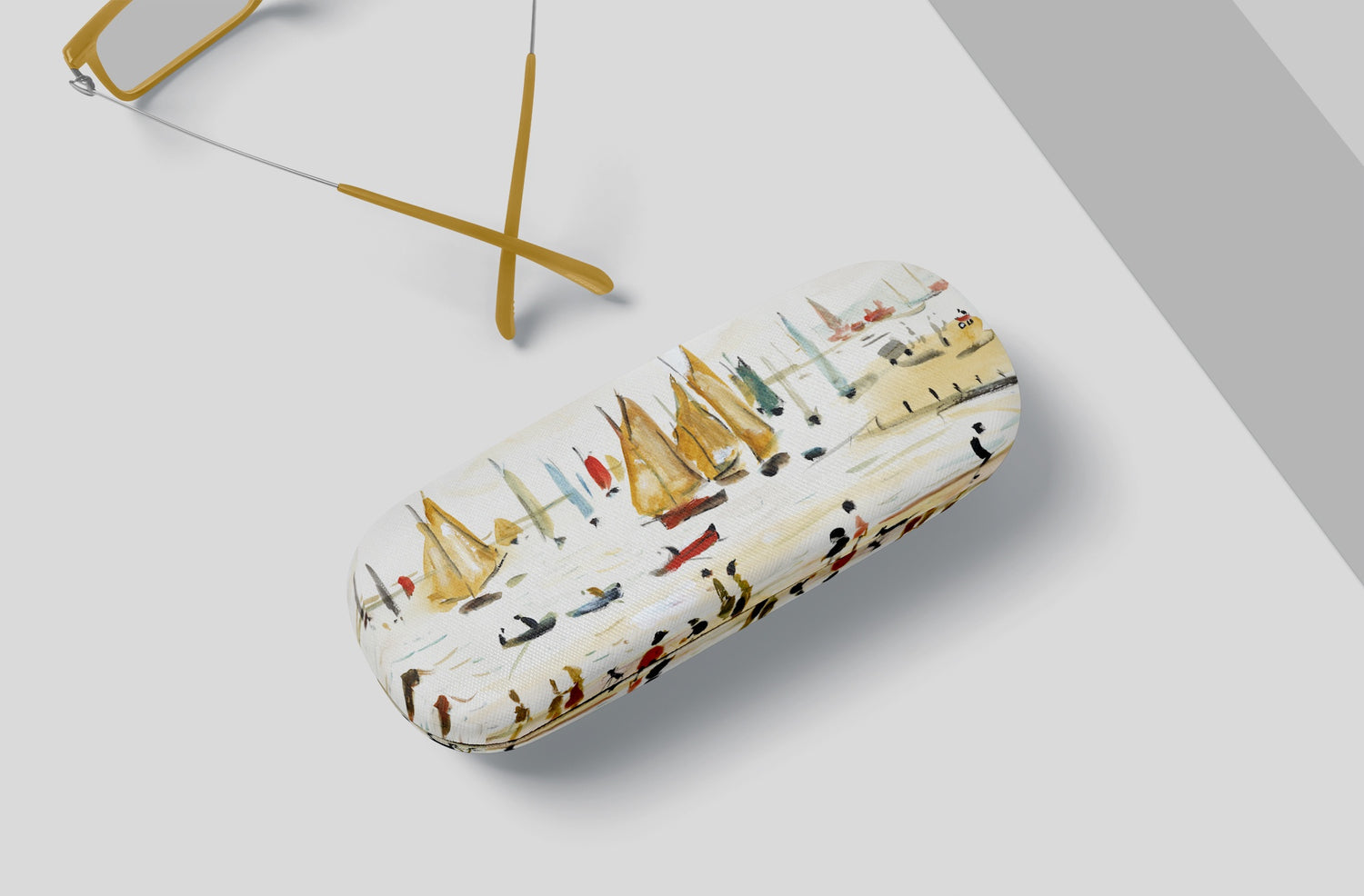 LS Lowry Glasses Case: Yachts (1959)