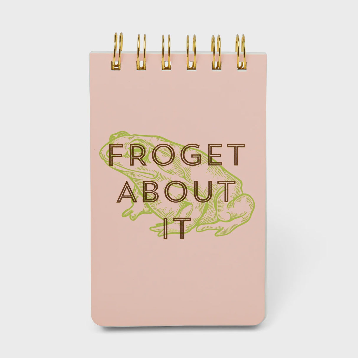 Vintage Sass Twin Wire Notepad: Froget About It