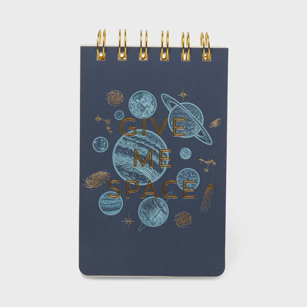 Vintage Sass Twin Wire Notepad: Give Me Space