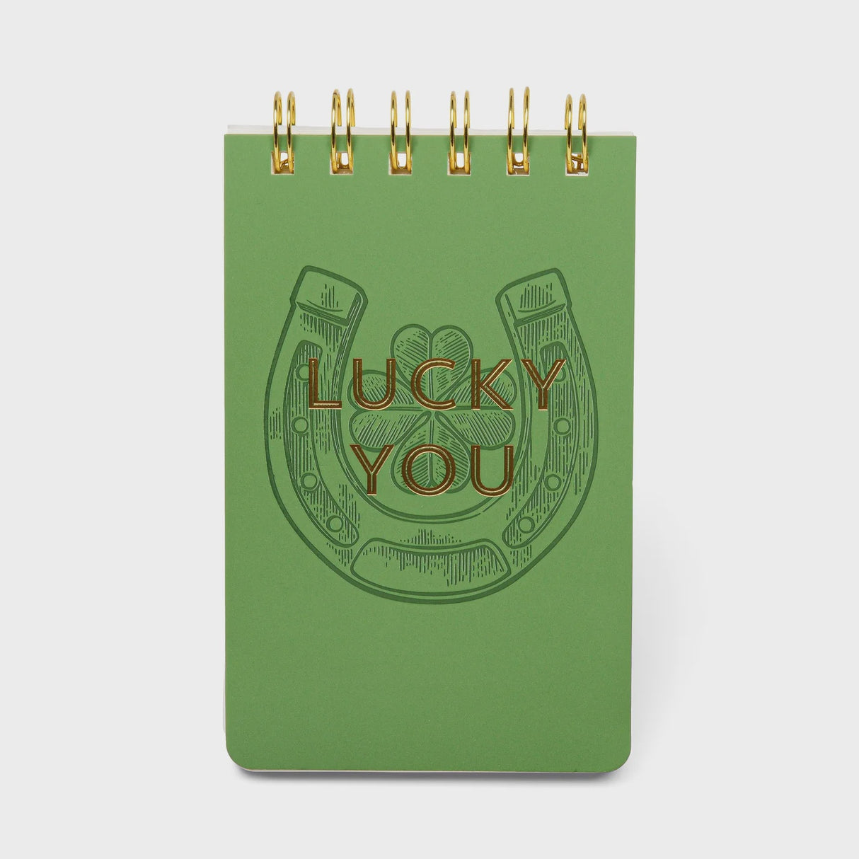 Vintage Sass Twin Wire Notepad: Lucky You