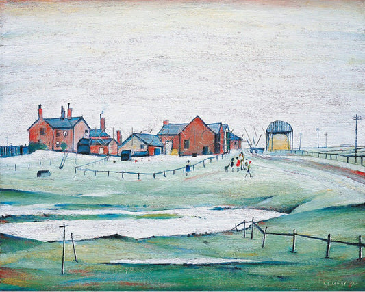Landscape With Farm Buildings (1945) Fine Art Print