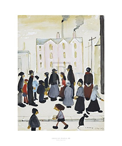 Group Of People (1959) Fine Art Print