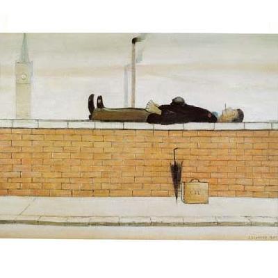 Man Lying on a Wall 1957
