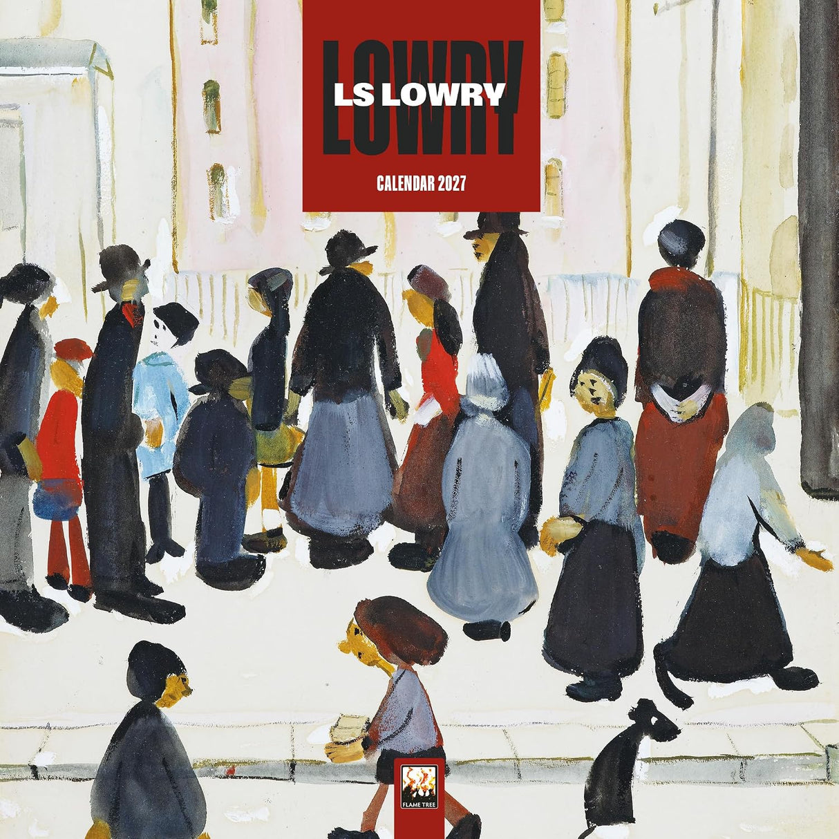LS Lowry 2027 Mini Wall Calendar
