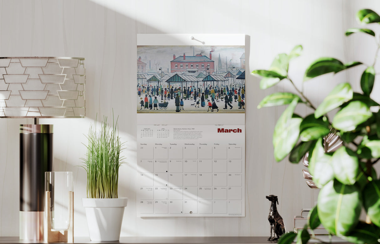 LS Lowry 2027 Wall Calendar