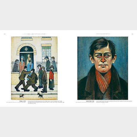 LS Lowry Book: Masterpieces of Art