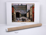 Fine Art Print: Street Scene, Pendlebury (1935)