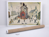 Fine Art Print: A Street In Clitheroe (1957)