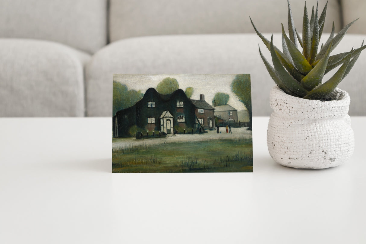 Lowry Greeting Card: An Old Farm, 1943
