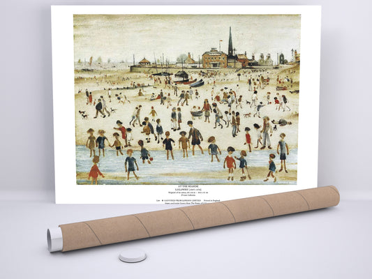 Fine Art Print: At The Seaside (1946)