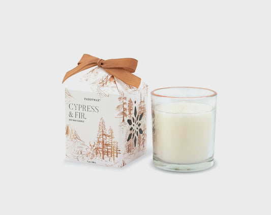 Xmas Boxed Candle with Pop out ornament