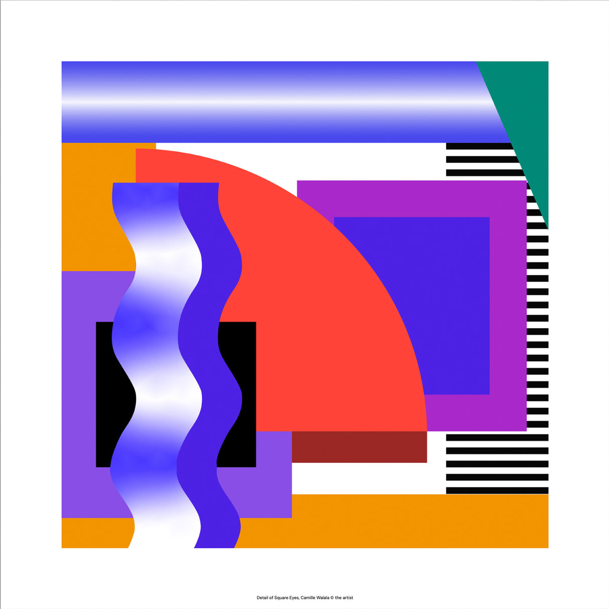 Camille Walala Square Print