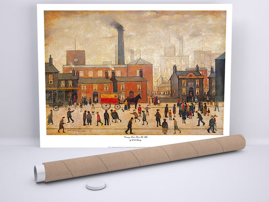 Fine Art Print: Coming Home From The Mill (1928)